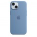 Чохол Apple iPhone 15 Silicone Case with MagSafe - Winter Blue Copy  Чохли для iPhone
   2 