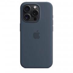 Чохол Apple iPhone 15 Pro Silicone Case with MagSafe - Storm Blue Copy