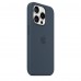 Чохол Apple iPhone 15 Pro Max Silicone Case with MagSafe - Storm Blue Copy  Чохли для iPhone
   2 
