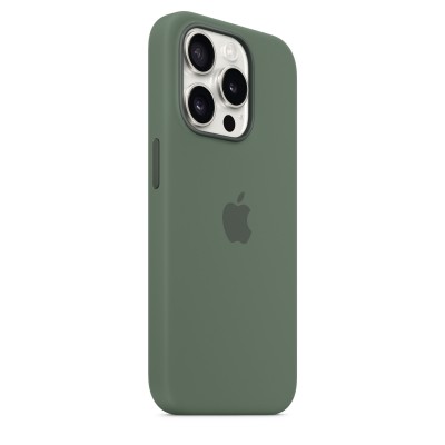 Чохол Apple iPhone 15 Pro Silicone Case with MagSafe - Cypress Copy  Чохли для iPhone
   1 