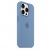 Чохол Apple iPhone 15 Pro Max Silicone Case with MagSafe - Winter Blue Copy  Чохли для iPhone
   2 