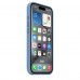 Чохол Apple iPhone 15 Pro Max Silicone Case with MagSafe - Winter Blue Copy  Чохли для iPhone
   2 