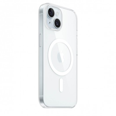 Чохол Apple iPhone 15 Plus Clear Case with MagSafe  Чохли для iPhone
