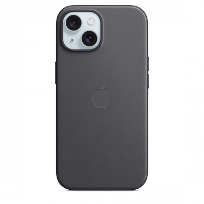 Чохол Apple iPhone 15 FineWoven Case with MagSafe - Black  Чехлы для iPhone