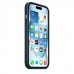 Чохол Apple iPhone 15 FineWoven Case with MagSafe - Pacific Blue  Чохли для iPhone
   2 