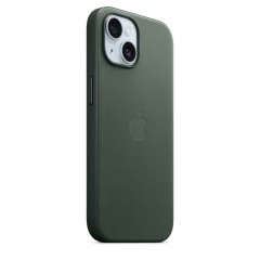 Чохол Apple iPhone 15 Plus FineWoven Case with MagSafe - Evergreen