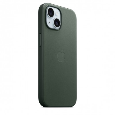 Чохол Apple iPhone 15 FineWoven Case with MagSafe - Evergreen  Чохли для iPhone
   1 