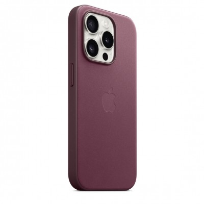 Чохол Apple iPhone 15 Pro FineWoven Case with MagSafe - Mulberry  Чохли для iPhone
   1 