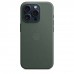 Чохол Apple iPhone 15 Pro FineWoven Case with MagSafe - Evergreen  Чохли для iPhone
   2 