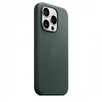 Чохол Apple iPhone 15 Pro FineWoven Case with MagSafe - Evergreen  Чохли для iPhone
   2 