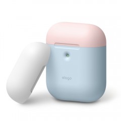 Чохол Elago A2 Duo Case Pastel Blue/Pink/White for Airpods with Wireless Charging Case Чохол Elago A2 Duo Case Pastel Blue/Pink/White for Airpods with Wireless Charging Case