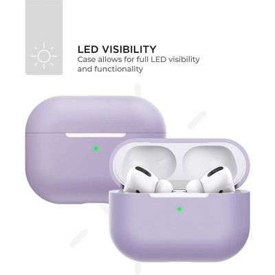 Чохол для AirPods Pro Silicone Case - Lavender  Чохли для AirPods
   3 
