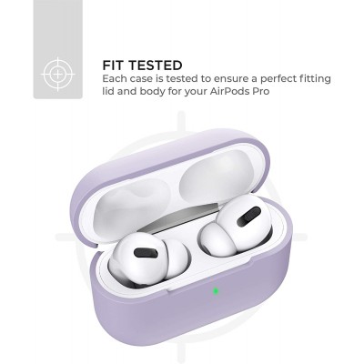 Чохол для AirPods Pro Silicone Case - Lavender  Чохли для AirPods
   2 