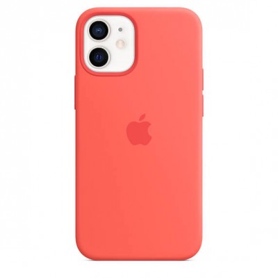 Чохол Apple iPhone 12/12 Pro Silicone Case with MagSafe - Pink Citrus Copy  Чохли для iPhone
