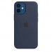 Чохол Apple iPhone 12/12 Pro Silicone Case with MagSafe - Deep Navy  Чохли для iPhone
   9 