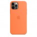 Чехол Apple iPhone 12/12 Pro Silicone Case with MagSafe - Kumquat  Чехлы для iPhone   6 