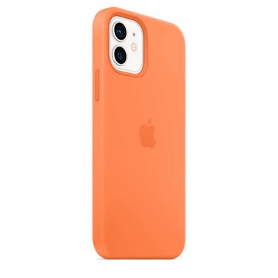 Чехол Apple iPhone 12/12 Pro Silicone Case with MagSafe - Kumquat  Чехлы для iPhone   7 