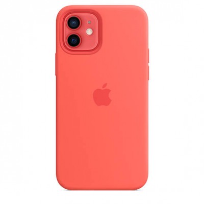 Чохол Apple iPhone 12/12 Pro Silicone Case with MagSafe - Pink Citrus  Чохли для iPhone
   2 