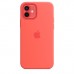 Чохол Apple iPhone 12/12 Pro Silicone Case with MagSafe - Pink Citrus  Чохли для iPhone
   2 