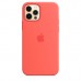 Чохол Apple iPhone 12/12 Pro Silicone Case with MagSafe - Pink Citrus  Чохли для iPhone
   5 