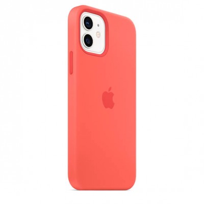 Чохол Apple iPhone 12/12 Pro Silicone Case with MagSafe - Pink Citrus  Чохли для iPhone
   7 