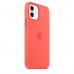 Чохол Apple iPhone 12/12 Pro Silicone Case with MagSafe - Pink Citrus  Чохли для iPhone
   7 