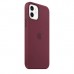 Чохол Apple iPhone 12/12 Pro Silicone Case with MagSafe - Plum  Чохли для iPhone
   7 