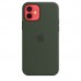 Чохол Apple iPhone 12/12 Pro Silicone Case with MagSafe - Cyprus Green  Чохли для iPhone
   2 