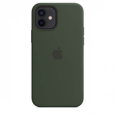 Чохол Apple iPhone 12/12 Pro Silicone Case with MagSafe - Cyprus Green  Чохли для iPhone
   3 