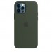 Чохол Apple iPhone 12/12 Pro Silicone Case with MagSafe - Cyprus Green  Чохли для iPhone
   4 