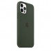 Чохол Apple iPhone 12/12 Pro Silicone Case with MagSafe - Cyprus Green  Чохли для iPhone
   8 