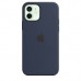 Чохол Apple iPhone 12/12 Pro Silicone Case with MagSafe - Deep Navy  Чохли для iPhone
   1 