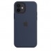 Чохол Apple iPhone 12/12 Pro Silicone Case with MagSafe - Deep Navy  Чохли для iPhone
   3 