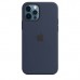 Чохол Apple iPhone 12/12 Pro Silicone Case with MagSafe - Deep Navy  Чохли для iPhone
   4 