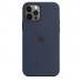 Чохол Apple iPhone 12 Pro Max Silicone Case with MagSafe - Deep Navy  Чохли для iPhone
   1 
