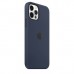 Чохол Apple iPhone 12/12 Pro Silicone Case with MagSafe - Deep Navy  Чохли для iPhone
   8 