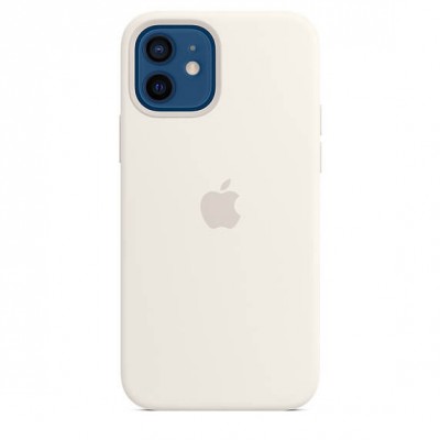 Чохол Apple iPhone 12/12 Pro Silicone Case with MagSafe - White  Чохли для iPhone
