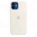 Чохол Apple iPhone 12/12 Pro Silicone Case with MagSafe - White  Чохли для iPhone
   9 