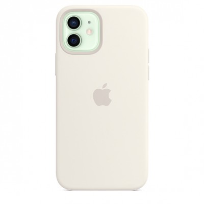 Чохол Apple iPhone 12/12 Pro Silicone Case with MagSafe - White  Чохли для iPhone
   1 