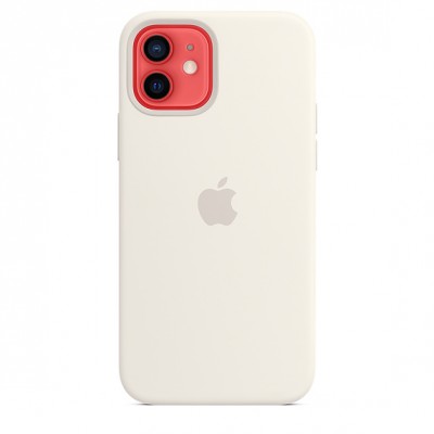 Чохол Apple iPhone 12/12 Pro Silicone Case with MagSafe - White  Чохли для iPhone
   2 