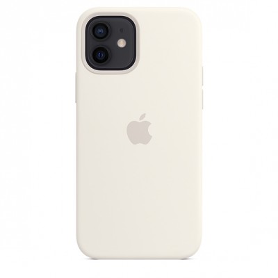 Чохол Apple iPhone 12/12 Pro Silicone Case with MagSafe - White  Чохли для iPhone
   3 