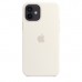 Чохол Apple iPhone 12/12 Pro Silicone Case with MagSafe - White  Чохли для iPhone
   3 
