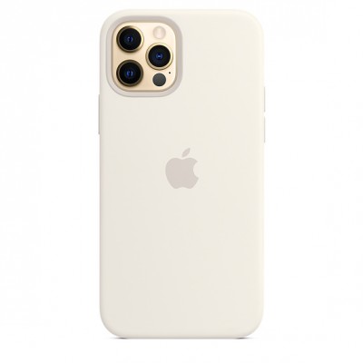 Чохол Apple iPhone 12 Pro Max Silicone Case with MagSafe - White  Чохли для iPhone
   1 