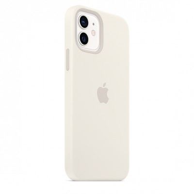 Чохол Apple iPhone 12/12 Pro Silicone Case with MagSafe - White  Чохли для iPhone
   7 