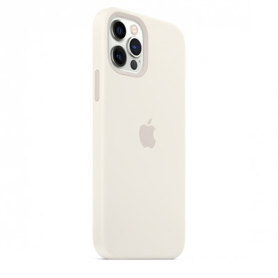 Чохол Apple iPhone 12/12 Pro Silicone Case with MagSafe - White  Чохли для iPhone
   8 