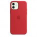 Чехол Apple iPhone 12/12 Pro Silicone Case with MagSafe -(PRODUCT)RED  Чехлы для iPhone   9 