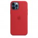 Чехол Apple iPhone 12/12 Pro Silicone Case with MagSafe -(PRODUCT)RED  Чехлы для iPhone   1 