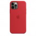 Чехол Apple iPhone 12/12 Pro Silicone Case with MagSafe -(PRODUCT)RED  Чехлы для iPhone   3 