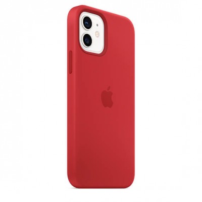 Чехол Apple iPhone 12/12 Pro Silicone Case with MagSafe -(PRODUCT)RED  Чехлы для iPhone   4 