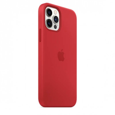 Чехол Apple iPhone 12/12 Pro Silicone Case with MagSafe -(PRODUCT)RED  Чехлы для iPhone   5 